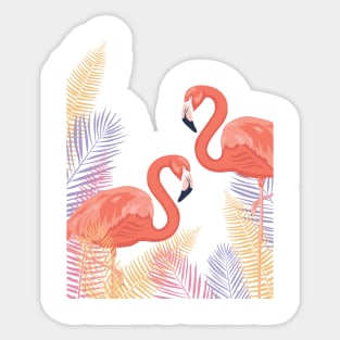 Flamingos Sticker